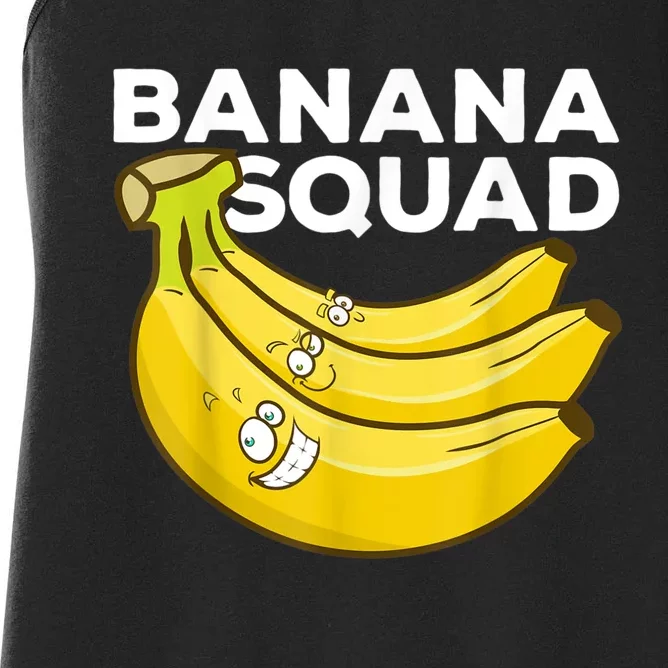 Funny Banana Design For Men Women Kids Banana Fruit Lovers Women's Racerback Tank