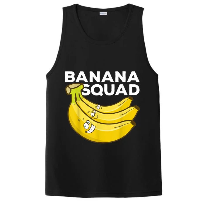 Funny Banana Design For Men Women Kids Banana Fruit Lovers Performance Tank