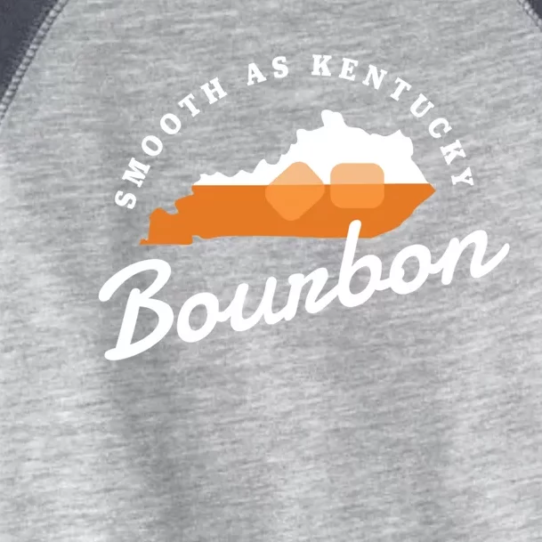 Funny Bourbon Drinker Smooth As Kentucky Bourbon Whiskey Toddler Fine Jersey T-Shirt