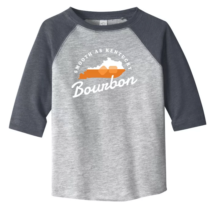 Funny Bourbon Drinker Smooth As Kentucky Bourbon Whiskey Toddler Fine Jersey T-Shirt