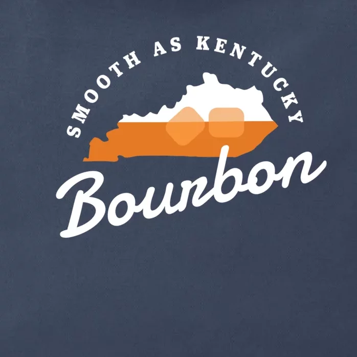 Funny Bourbon Drinker Smooth As Kentucky Bourbon Whiskey Zip Tote Bag