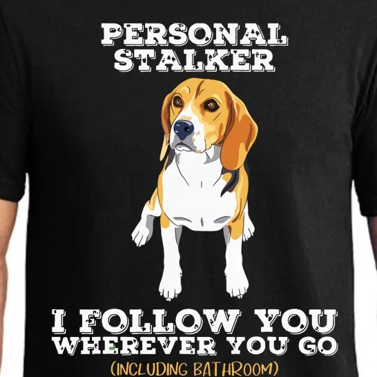 Funny Beagle Dog Quote Pajama Set