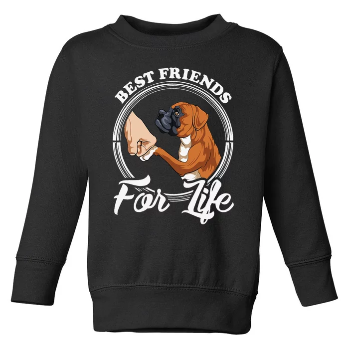 Funny Boxer Dog Boxer Dog Lover Toddler Sweatshirt