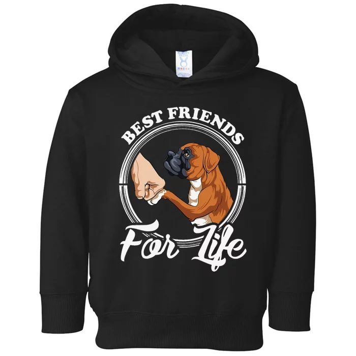 Funny Boxer Dog Boxer Dog Lover Toddler Hoodie