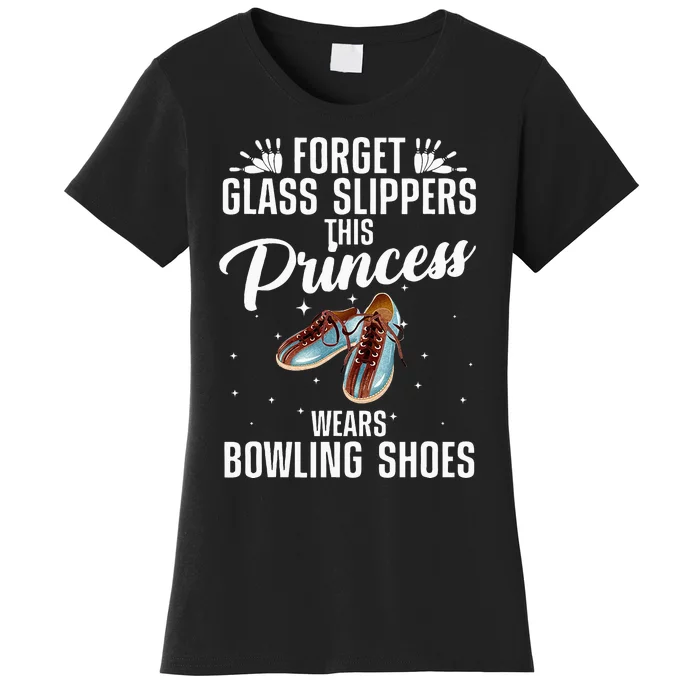 Funny Bowling Design For Women Bowling Shoes Bowler Women's T-Shirt