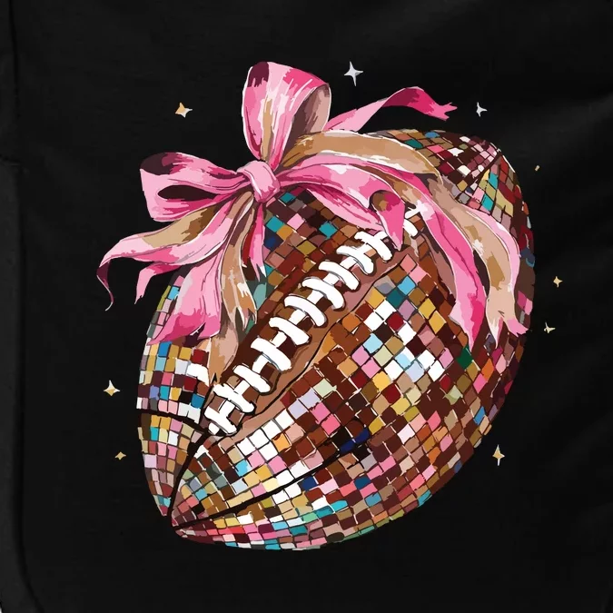 Football Bow Disco Ball Impact Tech Backpack