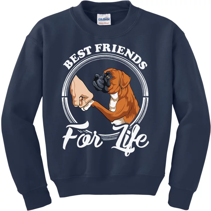 Funny Boxer Dog Boxer Dog Lover Kids Sweatshirt