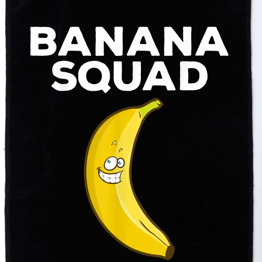 Funny Banana Design For Men Women Kids Banana Fruit Lovers Platinum Collection Golf Towel