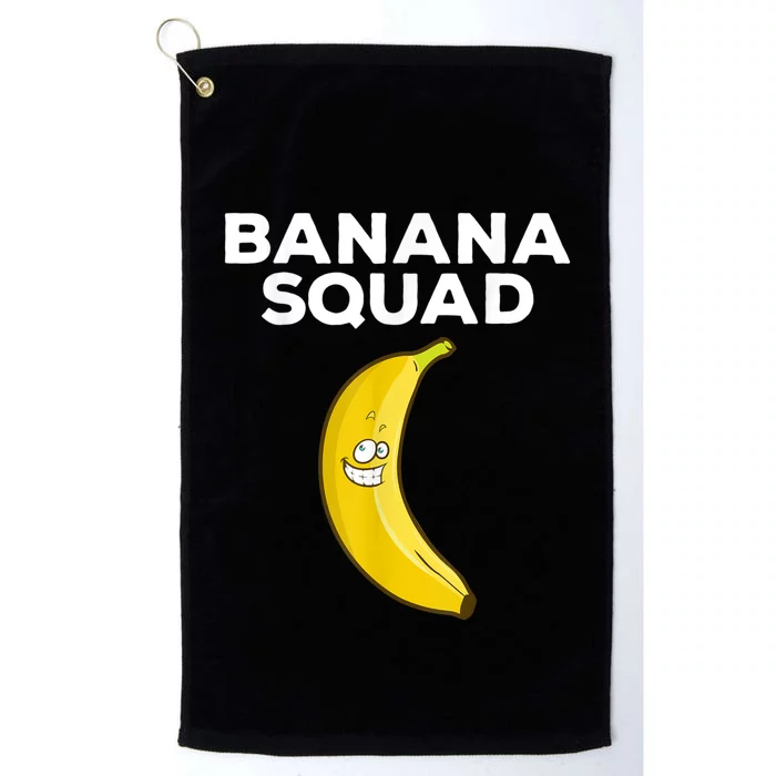 Funny Banana Design For Men Women Kids Banana Fruit Lovers Platinum Collection Golf Towel