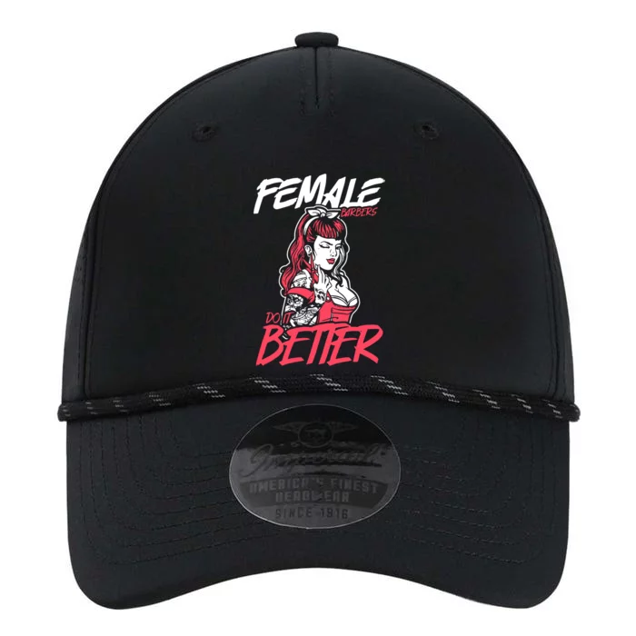 Female Barbers Do It Better Hairdresser Girl Performance The Dyno Cap