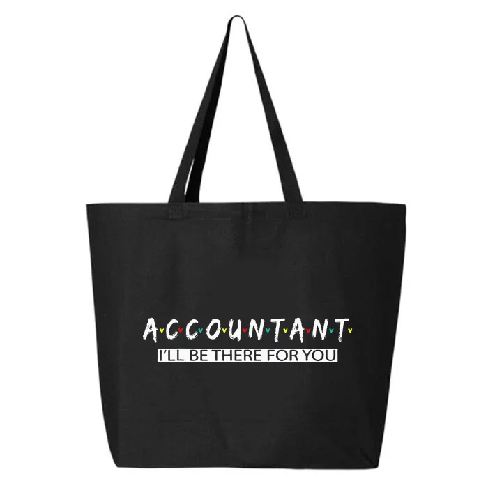 Funny Bookkeeper Design For CPA And Accountant 25L Jumbo Tote