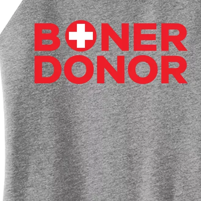 Funny Boner Donor Outfit Women’s Perfect Tri Rocker Tank