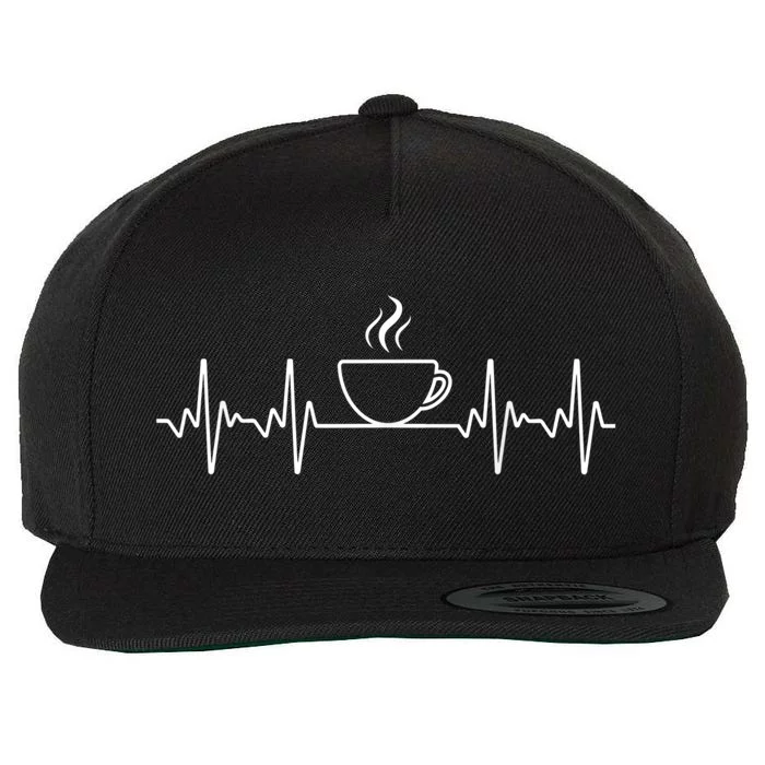 Funny Barista Design For Men Women Barista Coffee Lovers Wool Snapback Cap