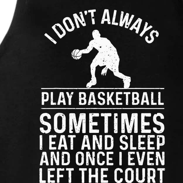 Funny Basketball Design For Kids Men Women Basketball Lovers Ladies Tri-Blend Wicking Tank