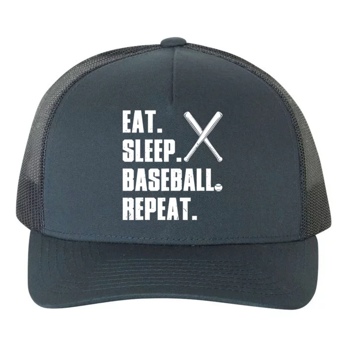 Funny Baseball Design For Baseball Player Sports Yupoong Adult 5-Panel Trucker Hat