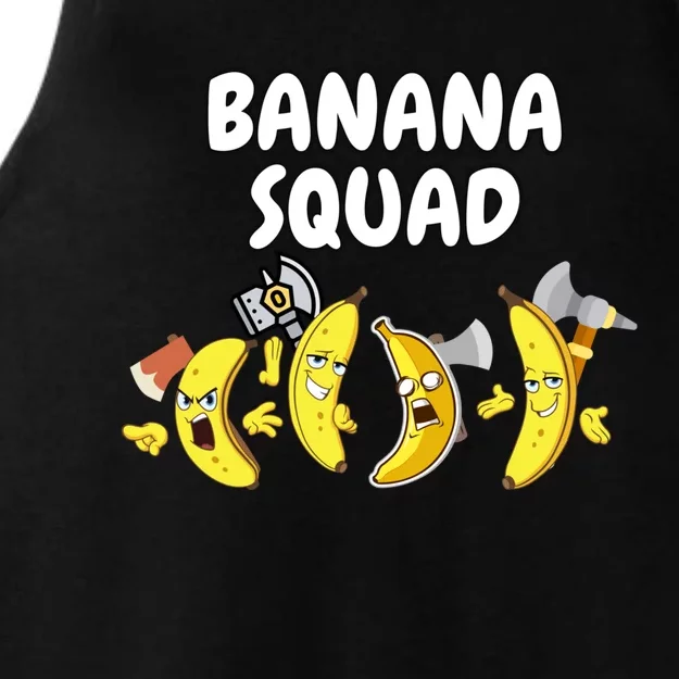 Funny Banana Design For Banana Fruit Lovers Ladies Tri-Blend Wicking Tank