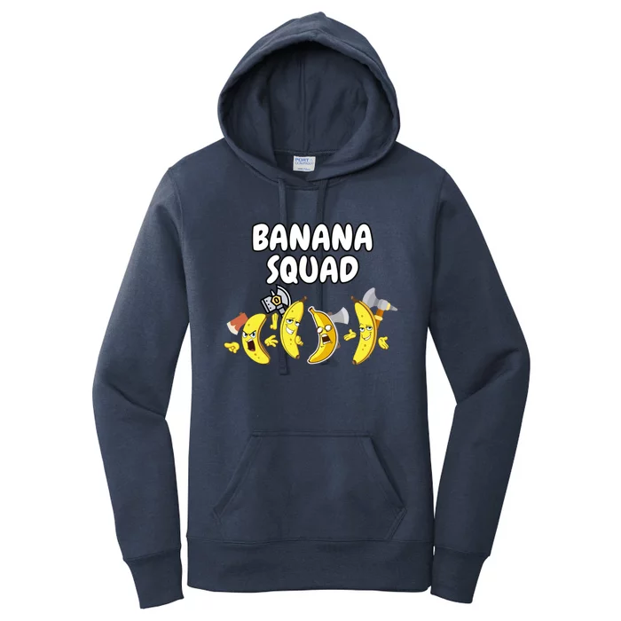 Funny Banana Design For Banana Fruit Lovers Women's Pullover Hoodie