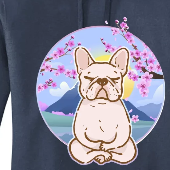 French Bulldog Dog Lover Funny Cute Kawaii Puppy Lover Gift Women's Pullover Hoodie