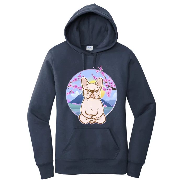 French Bulldog Dog Lover Funny Cute Kawaii Puppy Lover Gift Women's Pullover Hoodie