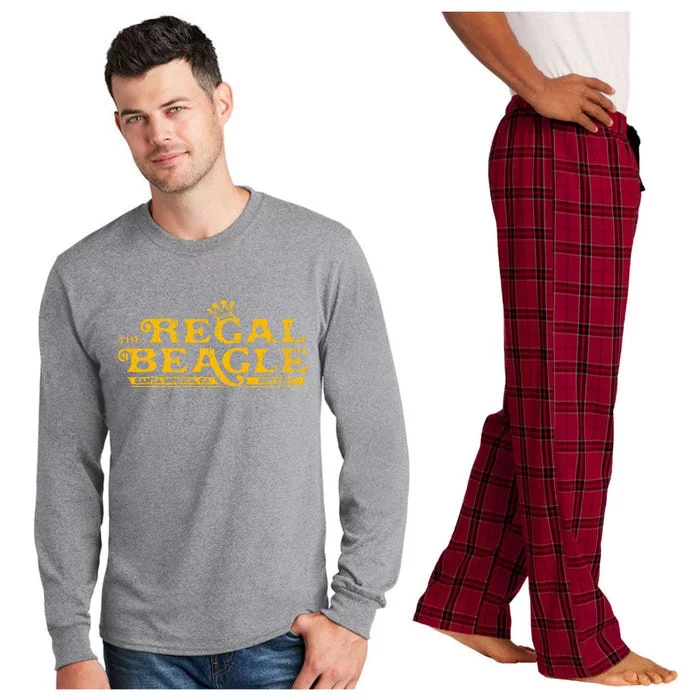 Funny Beagle Dog Lover Gift Long Sleeve Pajama Set