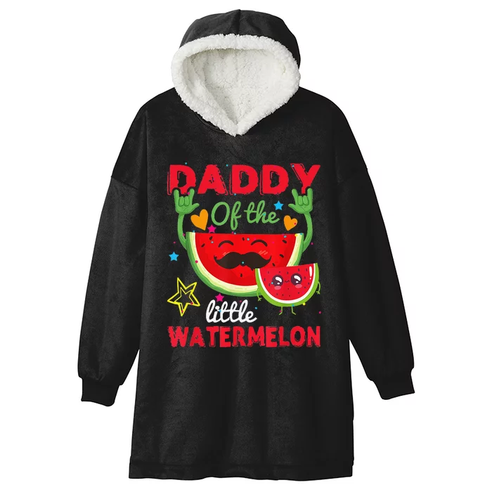 Funny Birthday DadFunny Birthdady Watermelon Hooded Wearable Blanket