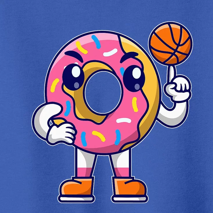 Funny Basketball Donut Gift Toddler T-Shirt