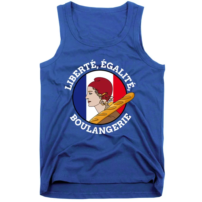 Funny Bastille Day Marianne Of France French Revolution Gift Tank Top