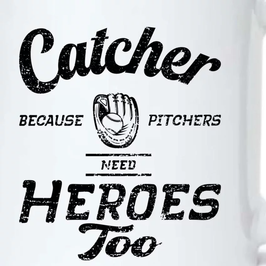 Funny Baseball Design For Pitcher And Catcher Baseball Meaningful Gift Black Color Changing Mug