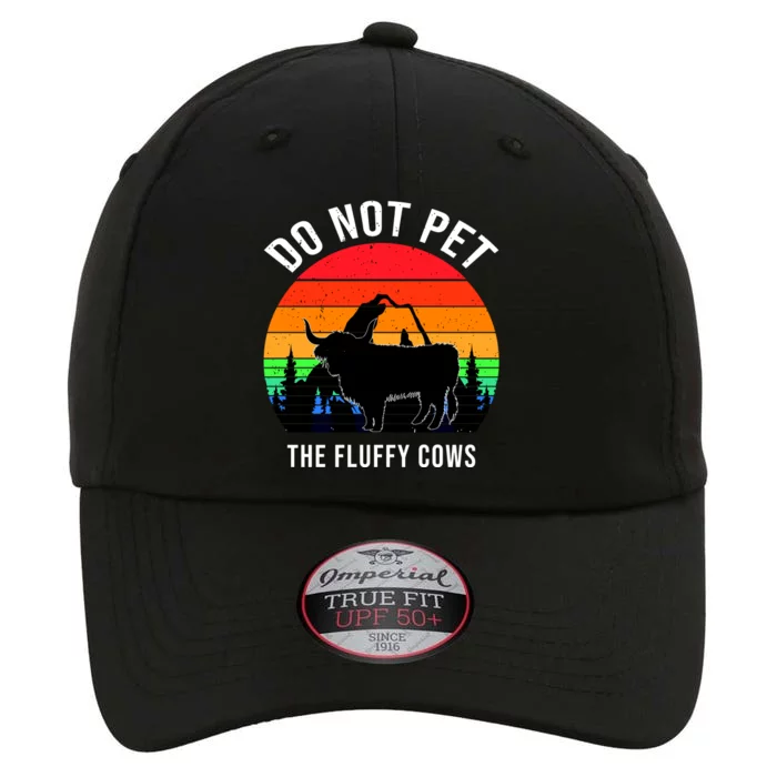 Funny Bison Do Not Pet The Fluffy Cows The Original Performance Cap