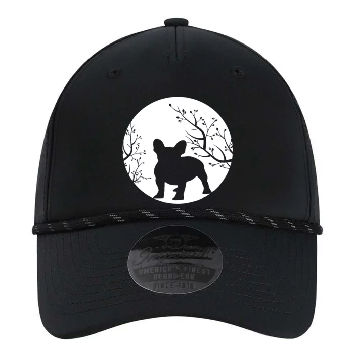 French Bulldog Dog Full Moon Howl Funny Frenchie Lover Performance The Dyno Cap