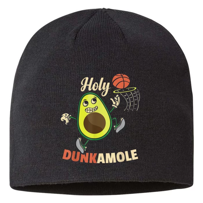 Funny Basketball Dunk 8 1/2in Sustainable Knit Beanie