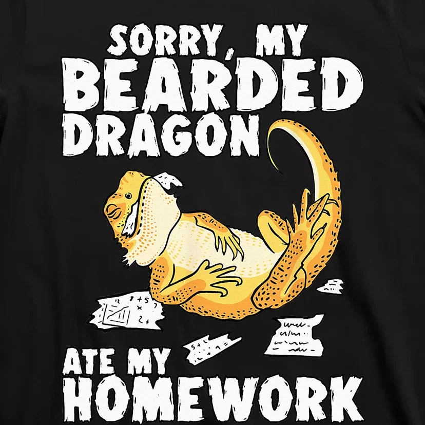 Funny Bearded Dragon Reptile Funny Lizard T-Shirt