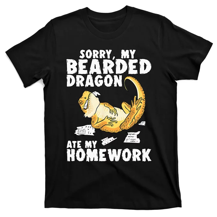 Funny Bearded Dragon Reptile Funny Lizard T-Shirt