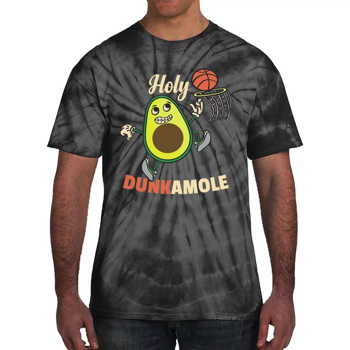 Funny Basketball Dunk Tie-Dye T-Shirt