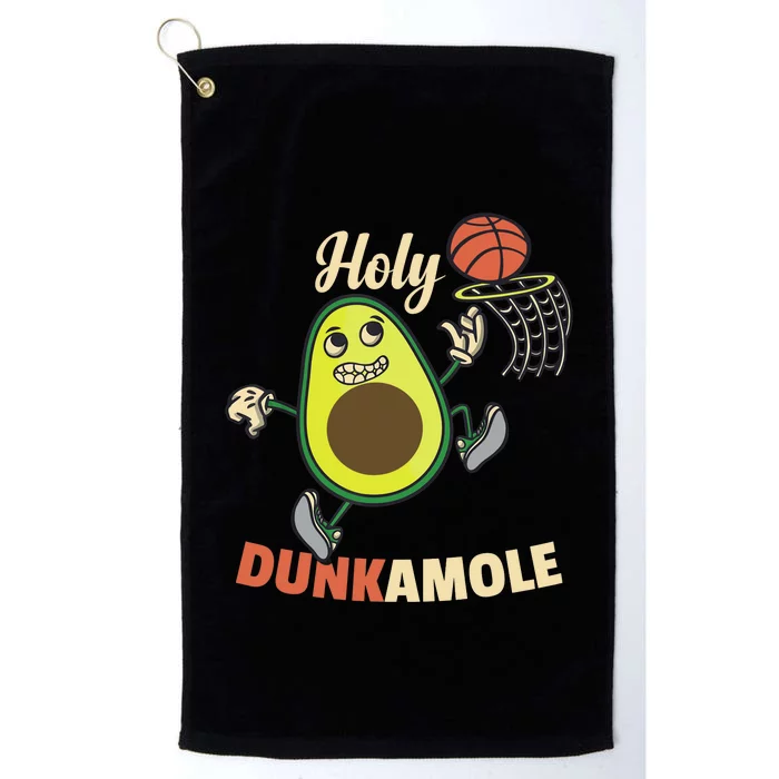 Funny Basketball Dunk Platinum Collection Golf Towel