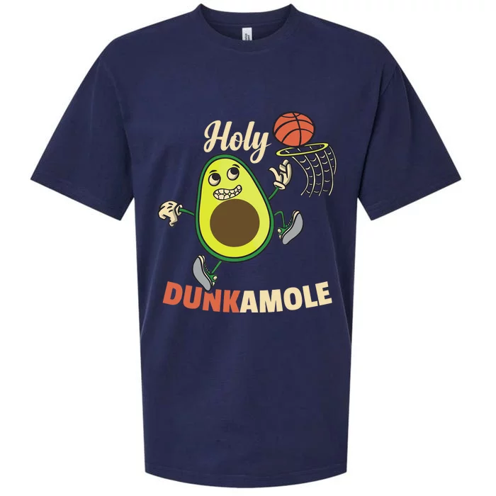 Funny Basketball Dunk Sueded Cloud Jersey T-Shirt