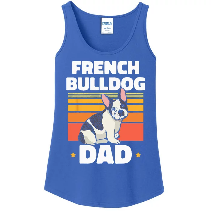 French Bulldog Dad Lover Owner Frenchie French Bulldog Ladies Essential Tank