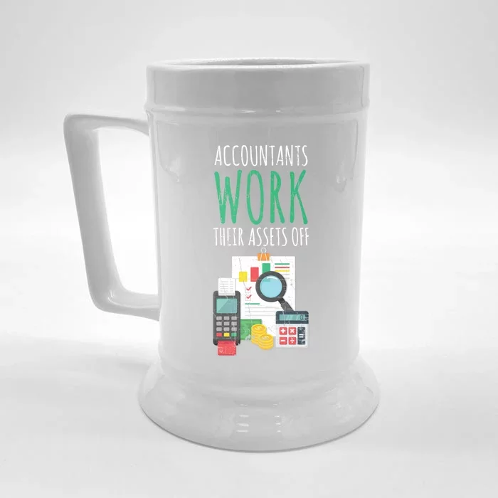 Funny Bank Design Assistant Branch Ager Banking Banker Cute Gift Front & Back Beer Stein