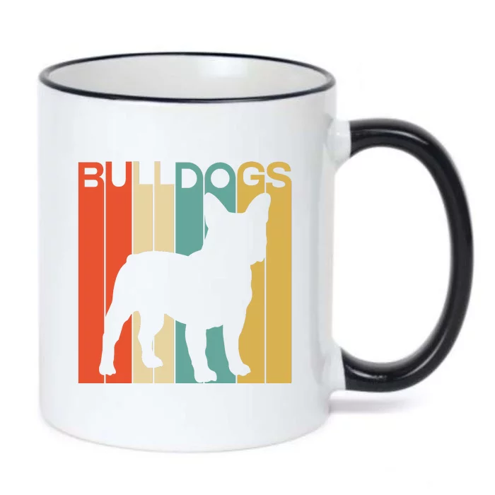 Funny Bull Dog Lover Dog Lover Retro Dog Animals Black Color Changing Mug