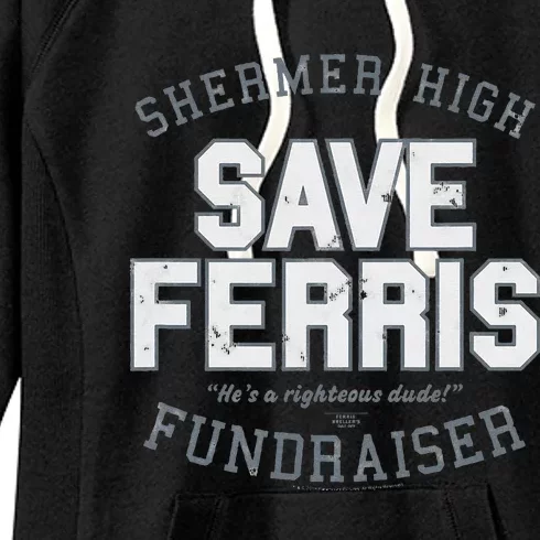 F.E.R.R.I.S B.U.E.L.L.E.R.S Day Off Shermer High Save Ferris Women's Fleece Hoodie