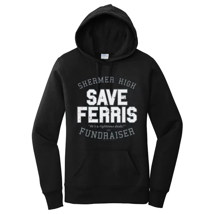 F.E.R.R.I.S B.U.E.L.L.E.R.S Day Off Shermer High Save Ferris Women's Pullover Hoodie