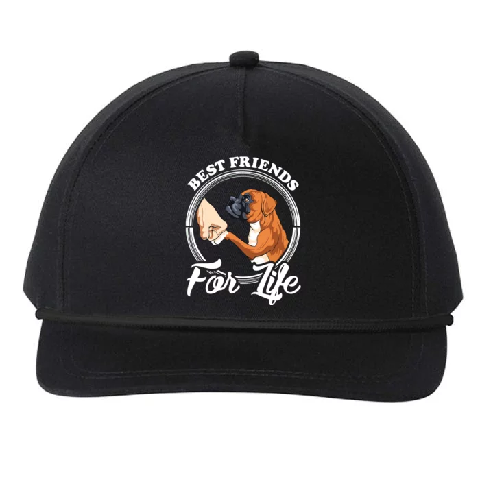 Funny Boxer Dog Boxer Dog Lover Snapback Five-Panel Rope Hat