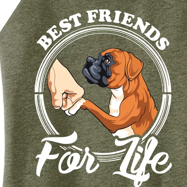 Funny Boxer Dog Boxer Dog Lover Women’s Perfect Tri Rocker Tank