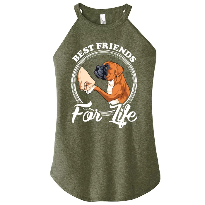 Funny Boxer Dog Boxer Dog Lover Women’s Perfect Tri Rocker Tank