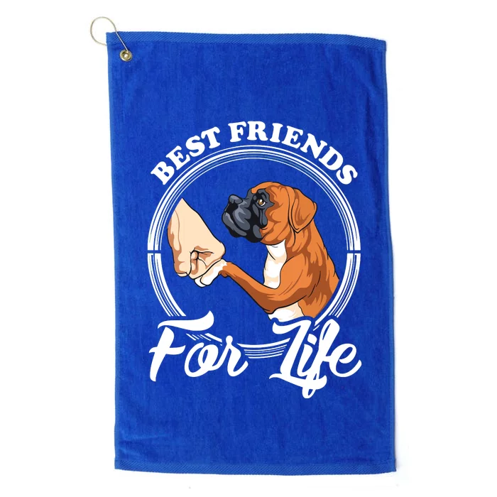 Funny Boxer Dog Boxer Dog Lover Platinum Collection Golf Towel