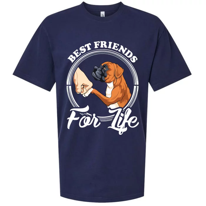 Funny Boxer Dog Boxer Dog Lover Sueded Cloud Jersey T-Shirt