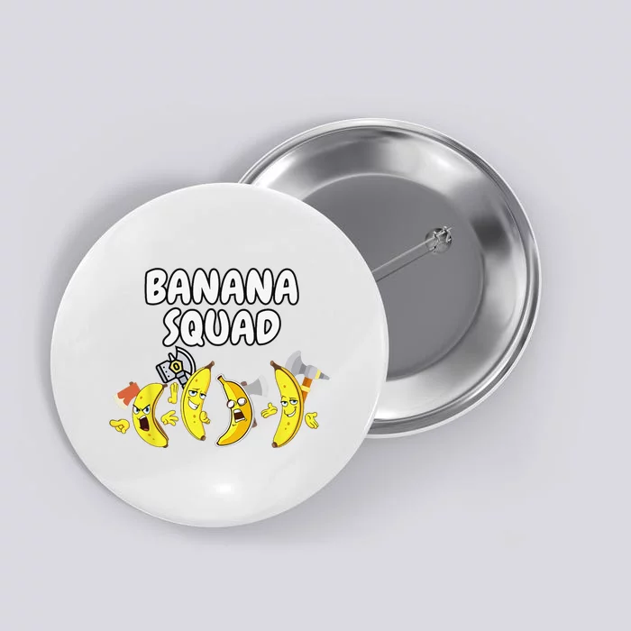 Funny Banana Design For  Banana Fruit Lovers Button