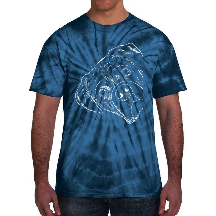 Funny Boxer Dog Tie-Dye T-Shirt