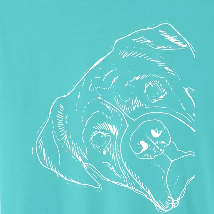 Funny Boxer Dog ChromaSoft Performance T-Shirt