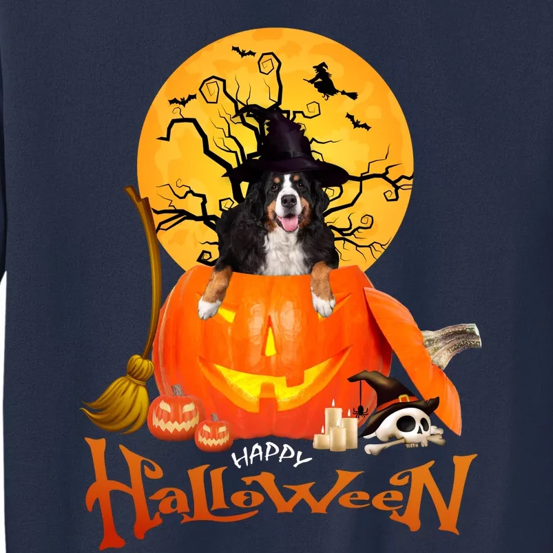 Funny Bernese Dog Spooky Halloween Sweatshirt